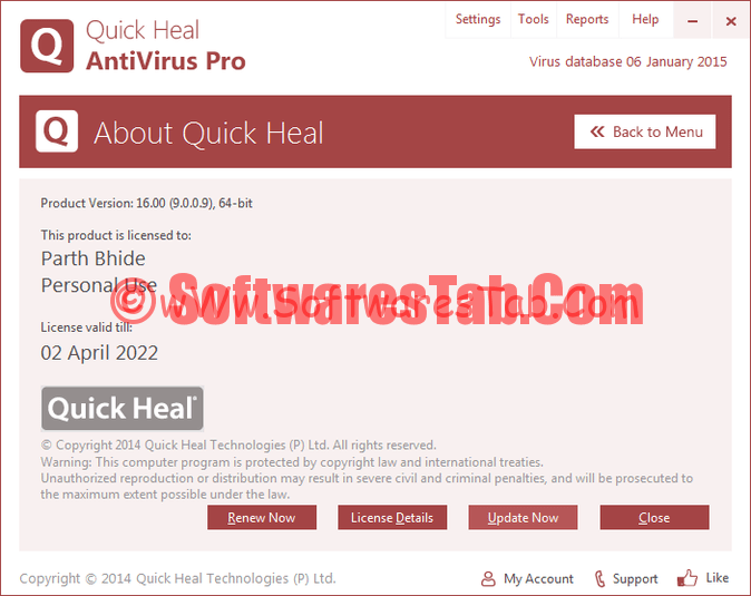 quick heal total security 2013 64 bit crack only